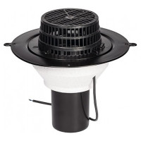 Воронка вертикальная диам 110х330 мм с чашей с обогревом EN-0.5 (NUOVA ROOF DRAIN IGOM.GE WITH FUNNEL Кривой Рог 🏠 Первый Дом