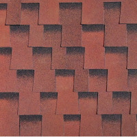 Бітумна черепиця BTM Dragon Червоний 🏠 «Перший Дім»