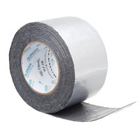 Стрічка бутилкаучукова герметизуюча Alenor BF-FR Алюмінієва (Покрівельна) 50мм x 10м 🏠 «Перший Дім»