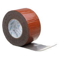 Стрічка покрівельна герметизуюча Alenor BF Бордова 100мм x 10м 🏠 «Перший Дім»