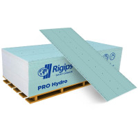 Гипсокартон влагостойкий Rigips PRO Hydro тип H2 (GKBI) 1200x2600x9,5 🏠 Первый Дом
