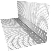 Угловой профиль с сеткой ПВХ 150x100мм 2,5м LK PVC Premium 🏠 Первый Дом