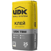 Смесь для кладки UDK ТВМ Клей (900 кг) 🏠 Первый Дом