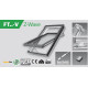 Fakro FTP-V U3 Z-Wave 94x118 (08) LUX Мансардное окно вращательное в магазине Первый Дом Харьков - фото5