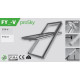 Fakro FYP-V U3 proSky 94x180 (41) PROFI Мансардное окно с повышенной осью вращения в магазине Первый Дом Харьков - фото4