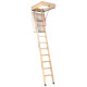 Fakro LWK 60x120 (58x118,4) Лестница на чердак сегментная с деревянной стремянкой в магазине Первый Дом Харьков - фото1