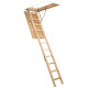Fakro LWS Plus 70x120 (68x118,4) Лестница на чердак сегментная с деревянной стремянкой в магазине Первый Дом - фото3