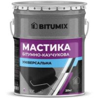 Мастика битумная каучуковая МБК универсальная BITUMIX (20кг) 🏠 Первый Дом
