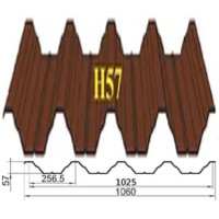 Профнастил Капитель-Сталь Н-57 🏠 Первый Дом