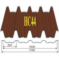 Профнастил Капитель-Сталь НС-44 🏠 Первый Дом