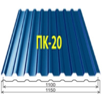 Профнастил Капитель-Сталь ПК-20 🏠 Первый Дом