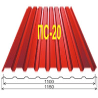 Профнастил Капитель-Сталь ПС-20 🏠 Первый Дом