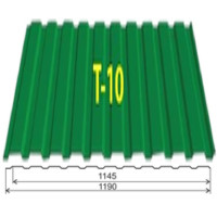 Профнастил Капитель-Сталь Т-10 🏠 Первый Дом
