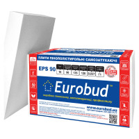 Пінополістирольні плити EUROBUD EPS 90, 1000х500х150 мм CT 315 Хмельницький 🏠 Перший Дім