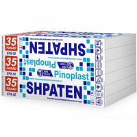 Плити пінополістирольні ПСБ-С SHPATEN 35 FASAD 1000x500x30 мм EPS-50 🏠 «Перший Дім»