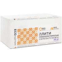 Плити пінополістирольні ПС-М-35 (EPS-80) 1000x500x50 🏠 «Перший Дім»