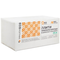 Пінопласт ПС-М-25 (EPS-50) 1000x500x100мм 🏠 «Перший Дім»