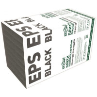 Плиты пенополистирольные Столит BLACK EPS 60 500x1000x100мм 🏠 Первый Дом