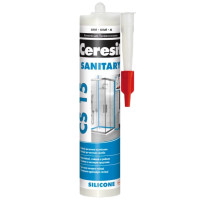 Ceresit CS15 герметик Санітарний силікон Білий 280мл 🏠 «Перший Дім»