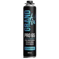 Піна монтажна PU Foam GRAND-FIX PRO 65 STANDARD 800мл (професійна) Дніпро 🏠 Перший Дім