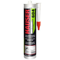 HAUSER 604 ЕСО Клей монтажний універсальний Акриловий на воді 260 мл 🏠 «Перший Дім»