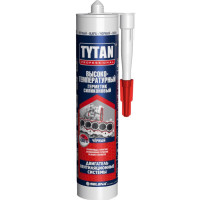 Герметик Tytan силіконовий Високотемпературний Червоний 🏠 «Перший Дім»