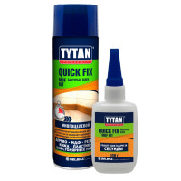 Tytan Quick Fix двокомпонентний ціанакрілатний клей для МДФ 🏠 «Перший Дім»