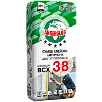 ANSERGLOB ВСХ 38 Смесь клеевая и армирующая для теплоизоляции, 25 кг Харьков 🏠 Первый Дом