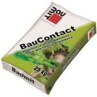 Baumit БауКонтакт – клей шпаклевка для приклейки и защиты фасада из пенопласта, для пенополистирола, минваты 🏠 Первый Дом
