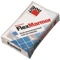 Baumit Baumacol FlexMarmor – клей для плитки, клас С2ТЕ S1, білий колір, високоеластичний для мармуру, для максимально широкого спектра застосування 🏠 «Перший Дім»