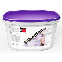 Баумит СиликонТоп Барашек – декоративная штукатурная силиконовая смесь (1.5K, 2.0К, 3.0К) фасадная, база 🏠 Первый Дом