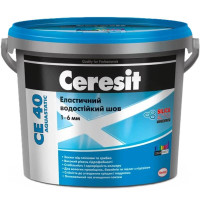 Ceresit CE 40 Белый 01 2кг. Эластичный водостойкий шов до 6 мм. 🏠 Первый Дом