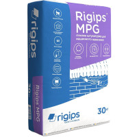 RIGIPS MPG Гипсовая штукатурка машинного и ручного нанесения 30 кг 🏠 Первый Дом