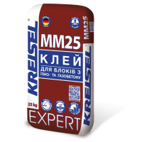 EXPERT MM25 Клей для блоков из пено- и газобетона 🏠 Первый Дом