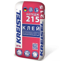 Kreisel 215 КОТТЕДЖ Клей для приклеивания и армирования минераловатных и пенополистирольных плит 25 кг 🏠 Первый Дом