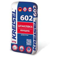 Kreisel 602 Шпаклівка фінішна цементна, екстра біла 1-5 мм 🏠 «Перший Дім»