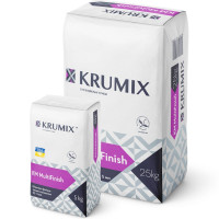 KM MultiFinish KRUMIX Шпаклівка гіпсова фінішна 25кг 🏠 «Перший Дім»
