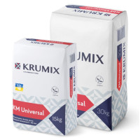 KM Universal KRUMIX Штукатурка гипсовая легкая 15 кг купить