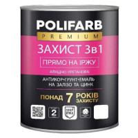 Polifarb Защита 3в1 Графит RAL 7024 (2,5 кг) - Эмаль