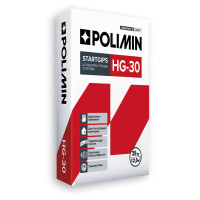 POLIMIN HG-30 25 kg Розчин для штукатурення Івано-Франківськ 🏠 Перший Дім