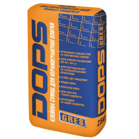 DOPS GRES Клей для керамогранита 25кг - POLIPLAST