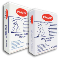 Штукатурка гіпсова PRACTIC стартова 25кг бренд PRACTIC Iвано-Франківськ