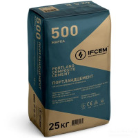 Портландцемент композиционный CEM II/B-M (V-LL) 42,5 R (25 кг) 🏠 Первый Дом