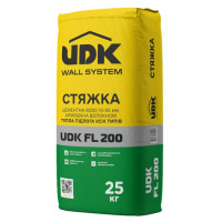 UDK FL 200 Цементная стяжка М200, 25 кг - Доставка по Украине