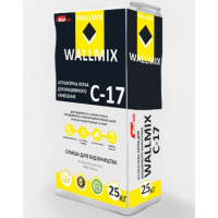 Wallmix С 17 Штукатурка легка для машиного нанесення , 25кг 🏠 «Перший Дім»