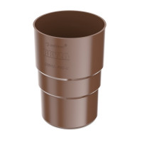 Муфта труби BRYZA 90мм, коричневий 🏠 «Перший Дім»
