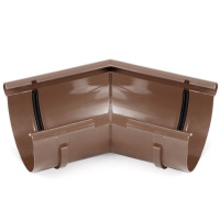 Кут внутрішній довільний BRYZA 125мм, коричневий 🏠 «Перший Дім»