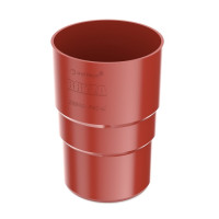 Муфта труби BRYZA 90мм, червоний 🏠 «Перший Дім»