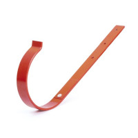 Кронштейн ринви прямий BRYZA 125мм, цегляний 🏠 «Перший Дім»