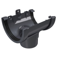 Воронка Ø80 Графіт Devorex Classic 120 🏠 «Перший Дім»